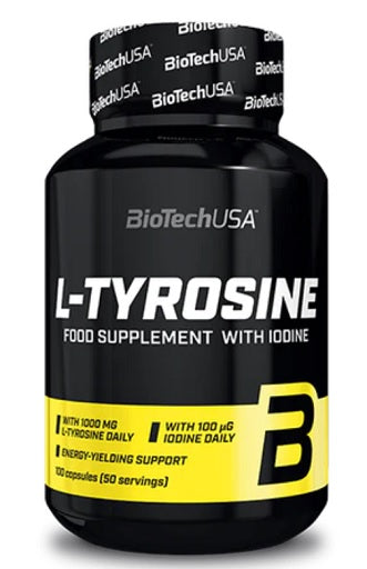 BioTech Tyrosine 100 Kapseln - SHOPOUTLET24. Der Protein und Supplement Dealer
