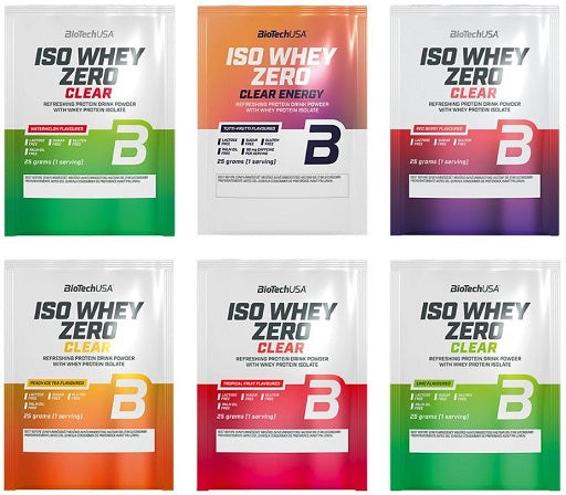 BioTech Iso Whey Zero Clear SAMPLES 10x25g