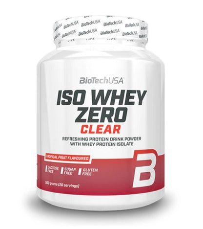 BioTech Iso Whey Zero Clear 500g - SHOPOUTLET24. Der Protein und Supplement Dealer