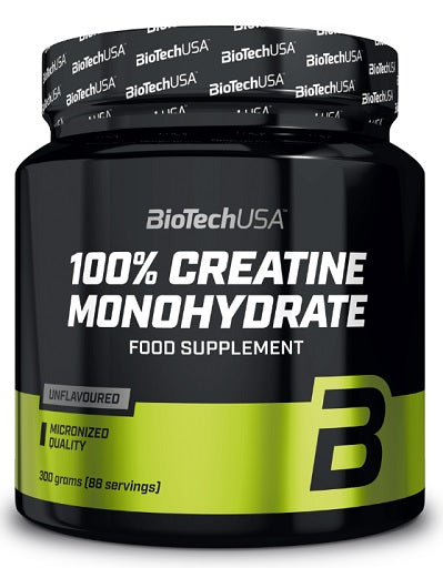 BioTech Creatine Monohydrate 300g can