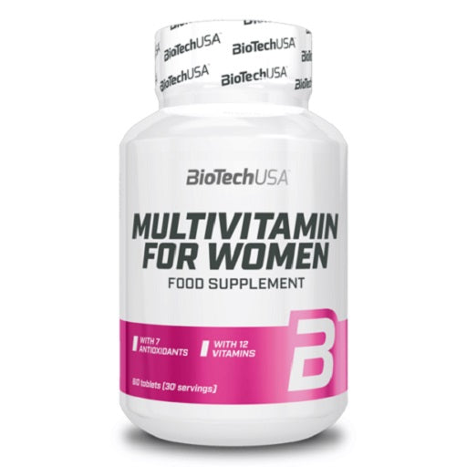 BioTech multivitamin for women 60 tabs.