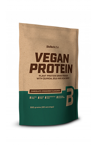 BioTech Vegan Protein 500g - SHOPOUTLET24. Der Protein und Supplement Dealer