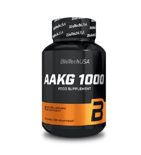 BioTech AAKG 1000mg 100 tabs.