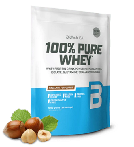 BioTech 100% Pure Whey 1000g - SHOPOUTLET24. Der Protein und Supplement Dealer