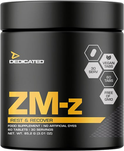 Dedicated ZM-z 60 Kapseln - SHOPOUTLET24. Der Protein und Supplement Dealer