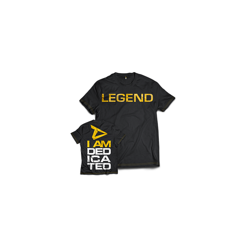 Dedicated T-Shirt "Legend" - SHOPOUTLET24. Der Protein und Supplement Dealer
