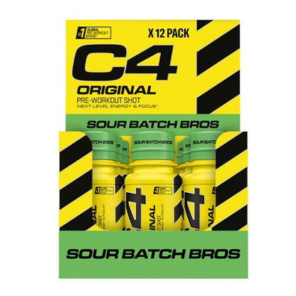 Cellucor C4 Energy Shot 12 x 60ml - SHOPOUTLET24. Der Protein und Supplement Dealer