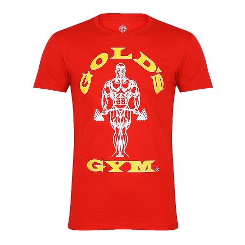 Gold's Gym GGTS002 Muscle Joe T-Shirt - red