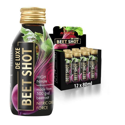 Activlab De Luxe Beetroot Shot 12 x 80ml - SHOPOUTLET24. Der Protein und Supplement Dealer