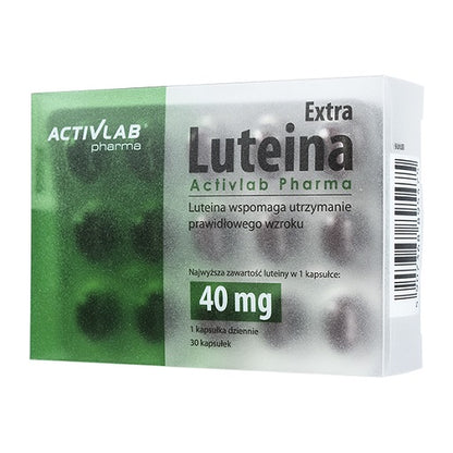 Activlab Lutein Extra 30 Kapseln - SHOPOUTLET24. Der Protein und Supplement Dealer