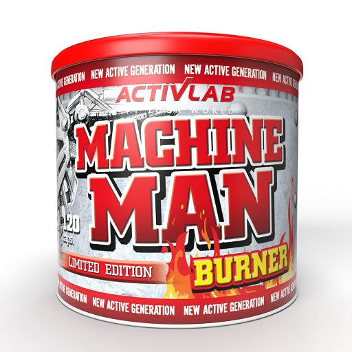 Activlab Machine Man Burner LIMITED EDITION 120 capsules