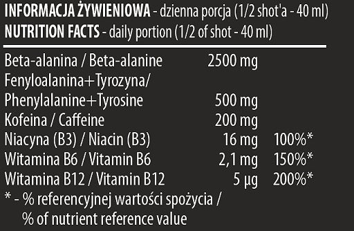 Activlab Black Wolf Shot Preworkout 12 x 80ml - SHOPOUTLET24. Der Protein und Supplement Dealer