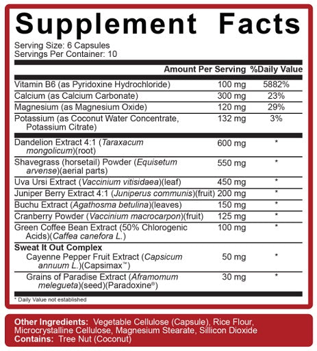 Rich Piana 5% Nutrition Stage Ready Diuretic 60 Caps - SHOPOUTLET24. Der Protein und Supplement Dealer