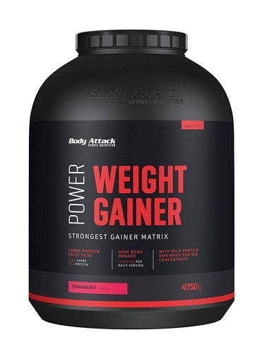 Body Attack Power Weight Gainer 4,75kg - SHOPOUTLET24. Der Protein und Supplement Dealer