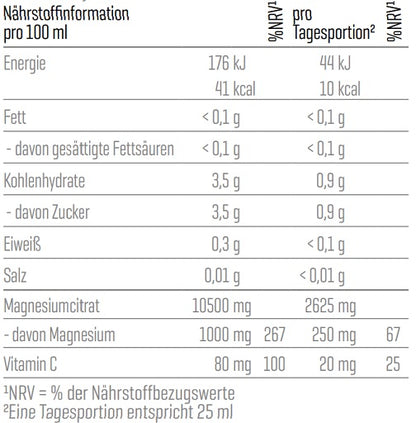 Body Attack Magnesium Liquid Orange 500ml - SHOPOUTLET24. Der Protein und Supplement Dealer