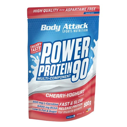 Body Attack Power Protein 90 500g - SHOPOUTLET24. Der Protein und Supplement Dealer