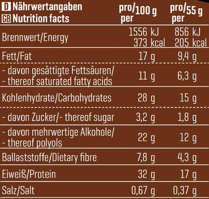 Body Attack YAMBAM CRUNCH Protein Riegel (15x55g) - SHOPOUTLET24. Der Protein und Supplement Dealer