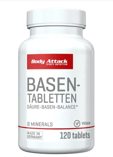 Body Attack Basentabletten 120 Caps - SHOPOUTLET24. Der Protein und Supplement Dealer