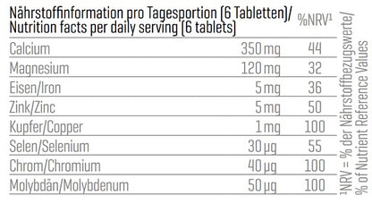 Body Attack Basentabletten 120 Caps - SHOPOUTLET24. Der Protein und Supplement Dealer