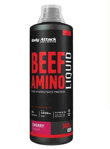 Body Attack Beef Amino Liquid 1000ml - SHOPOUTLET24. Der Protein und Supplement Dealer