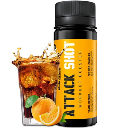 Body Attack Attack Shot 20 x 60ml - SHOPOUTLET24. Der Protein und Supplement Dealer