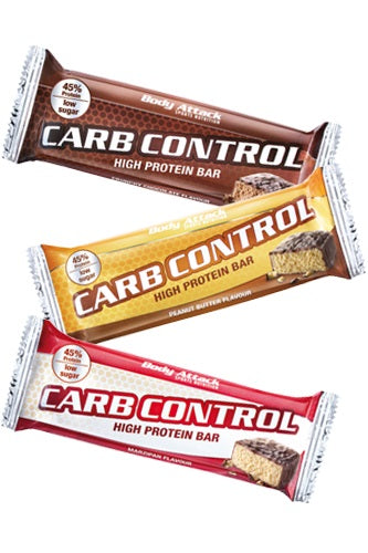 Body Attack Carb Control - Protein Bar 100g (15 bars)