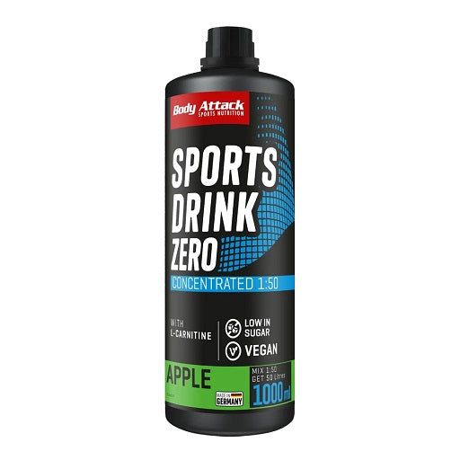 Body Attack Sports Drink Zero 1000 ml - SHOPOUTLET24. Der Protein und Supplement Dealer