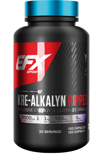 EFX Kre-Alkalyn Ripped Kapsel 120 Kapseln - SHOPOUTLET24. Der Protein und Supplement Dealer