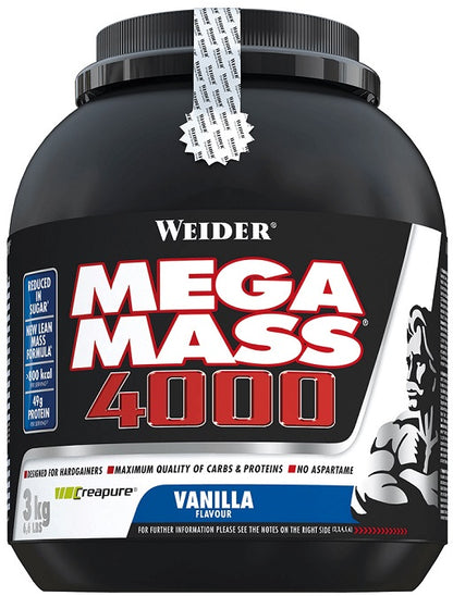 Weider Mega Mass 4000 - 3,0kg - SHOPOUTLET24. Der Protein und Supplement Dealer