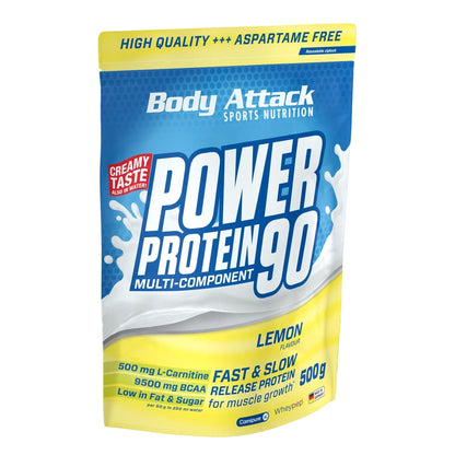Body Attack Power Protein 90 500g - SHOPOUTLET24. Der Protein und Supplement Dealer