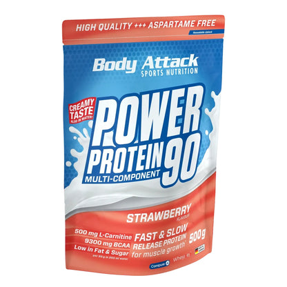 Body Attack Power Protein 90 500g - SHOPOUTLET24. Der Protein und Supplement Dealer