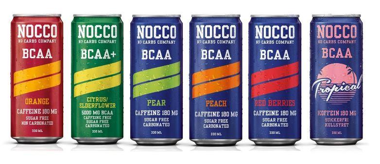 Nocco BCAA Drink 330 ml SINGLE CAN Disposable