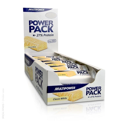 Multipower Power Pack Protein Bar 24x 35g - SHOPOUTLET24. Der Protein und Supplement Dealer