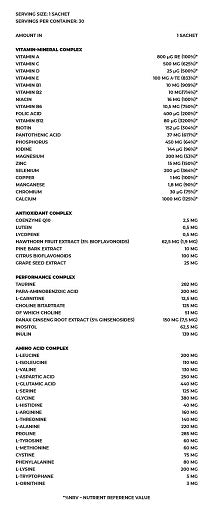 Kevin Levrone Anabolic VITA PAK - 30 servings 