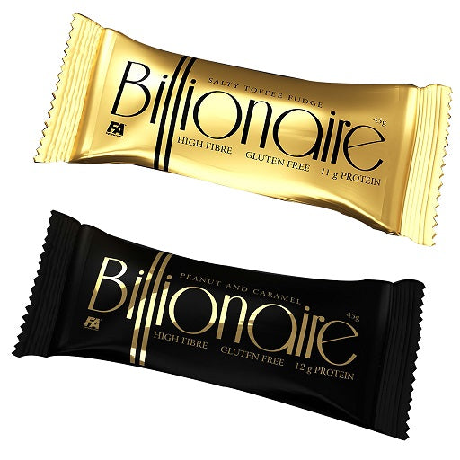 FA Nutrition Billionaire Bar 18x45g - SHOPOUTLET24. Der Protein und Supplement Dealer