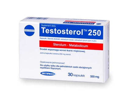 Megabol Testosterol 250 - 30 Kapsel - SHOPOUTLET24. Der Protein und Supplement Dealer