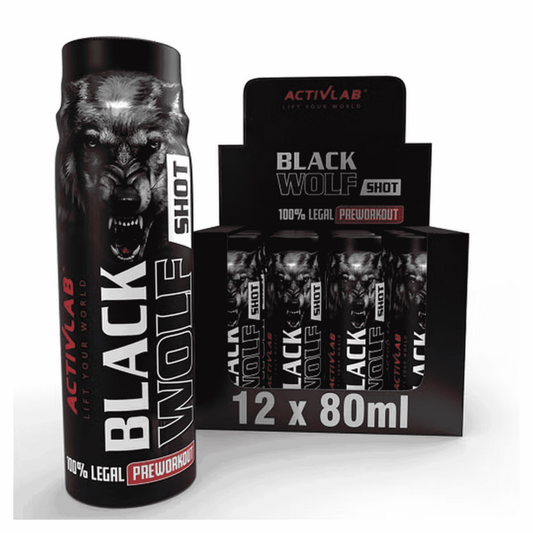 Activlab Black Wolf Preworkout Shot 12 x 80ml