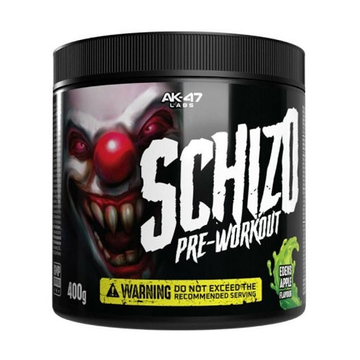 AK47 Labs Schizo Pre-Workout 400g - SHOPOUTLET24. Der Protein und Supplement Dealer