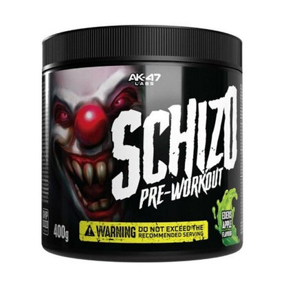 AK47 Labs Schizo Pre-Workout 400g - SHOPOUTLET24. Der Protein und Supplement Dealer