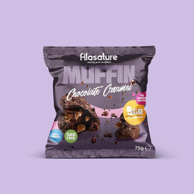 Alasature Protein Muffin 10 x 75g - SHOPOUTLET24. Der Protein und Supplement Dealer