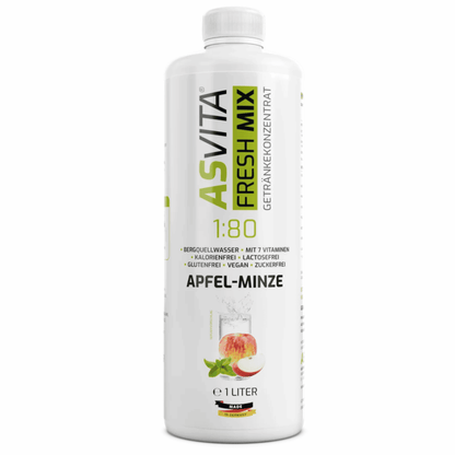 ASVita Fresh Mix Mineralgetränk 1/80 - 1L - SHOPOUTLET24. Der Protein und Supplement Dealer