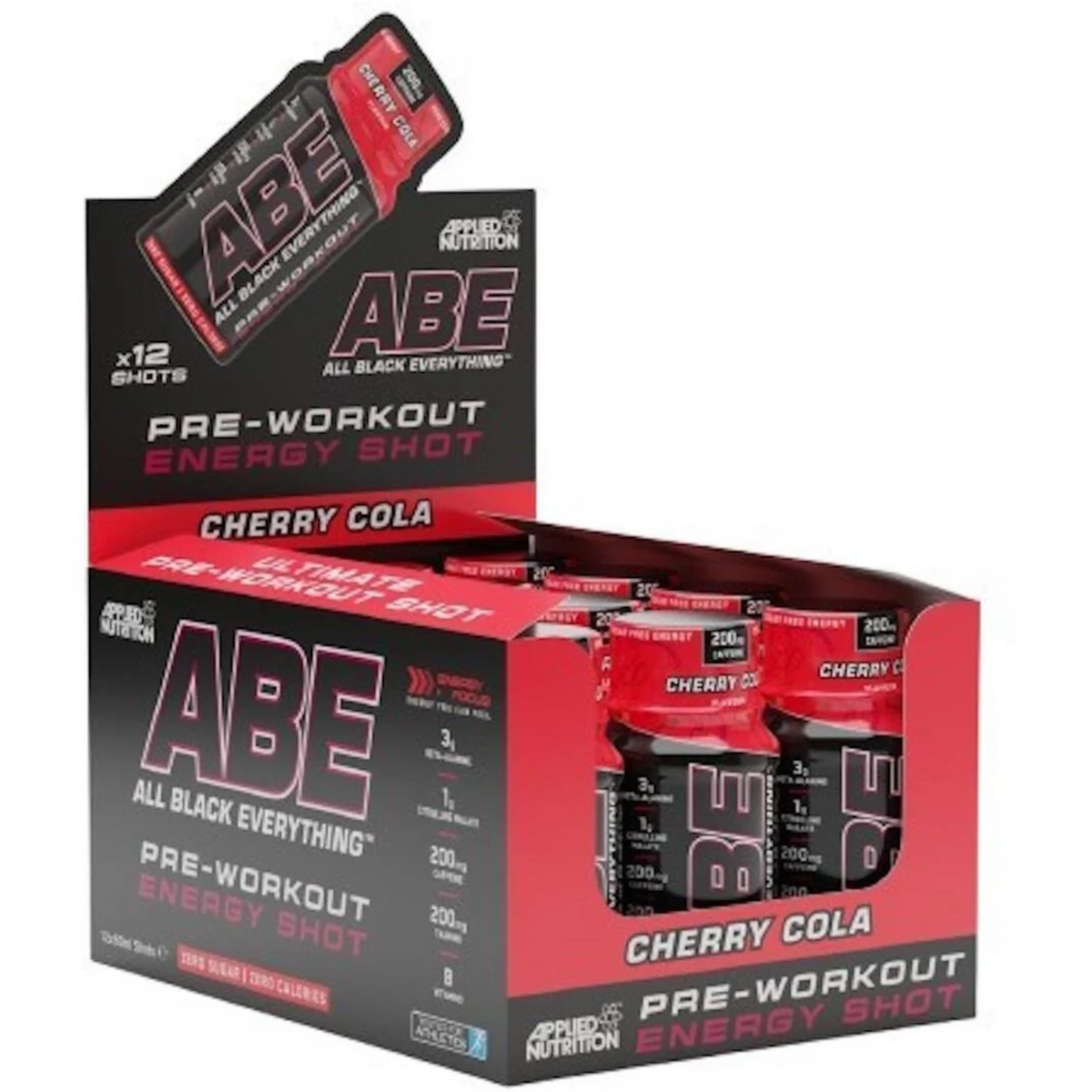Applied ABE Pre-Workout SHOTS 12x60ml - SHOPOUTLET24. Der Protein und Supplement Dealer