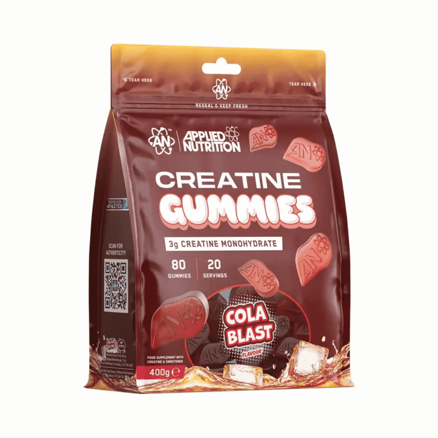 Applied Creatine Gummies 80 Gummies - SHOPOUTLET24. Der Protein und Supplement Dealer