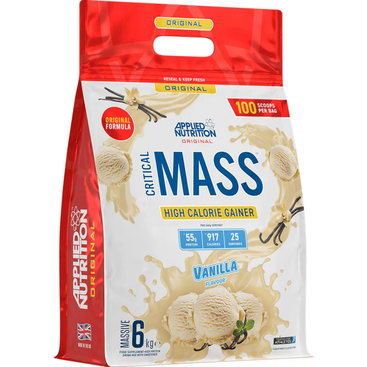 Applied Nutrition Critical Mass PROF. 6kg - SHOPOUTLET24. Der Protein und Supplement Dealer