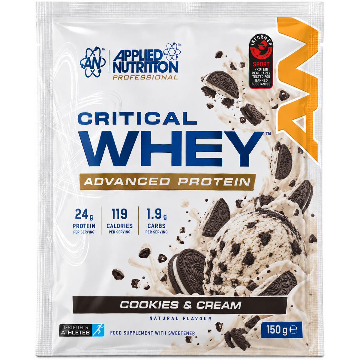 Applied Nutrition Critical Whey 150g - SHOPOUTLET24. Der Protein und Supplement Dealer