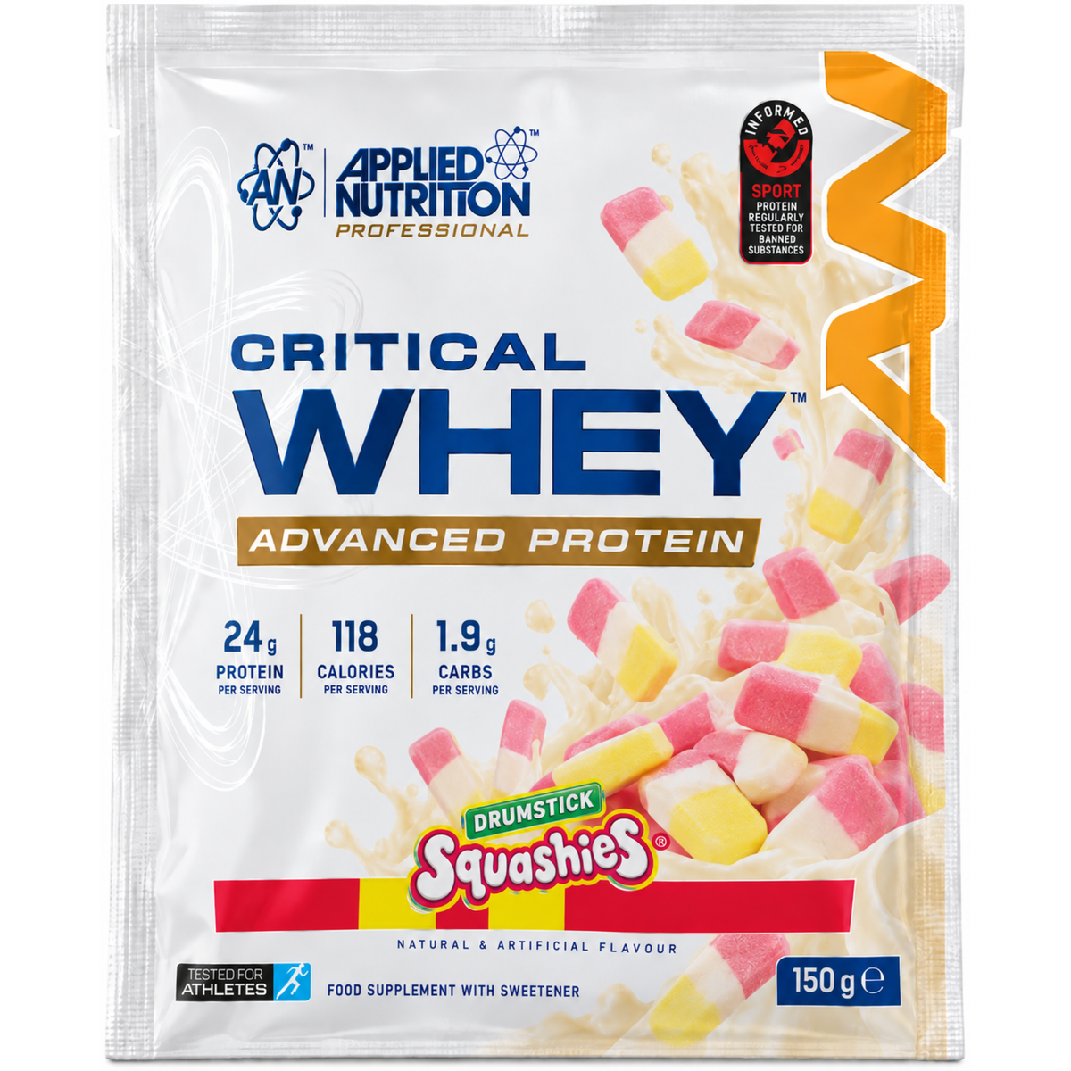 Applied Nutrition Critical Whey 150g - SHOPOUTLET24. Der Protein und Supplement Dealer