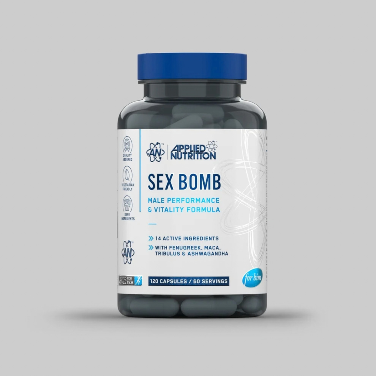 Applied Nutrition Sex Bomb for Him (für den Mann) - 120 caps - SHOPOUTLET24. Der Protein und Supplement Dealer