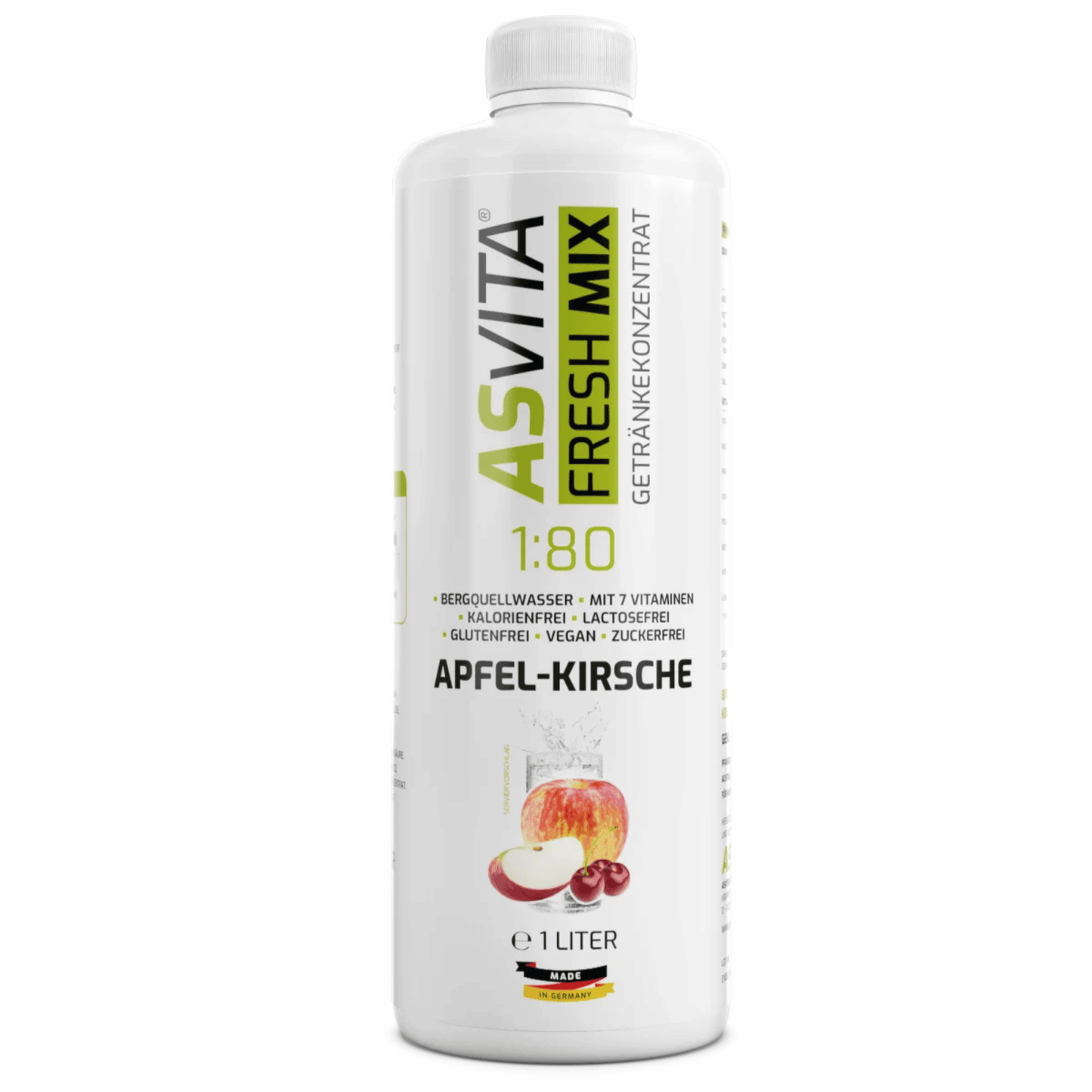 ASVita Fresh Mix Mineralgetränk 1/80 - 1L - SHOPOUTLET24. Der Protein und Supplement Dealer