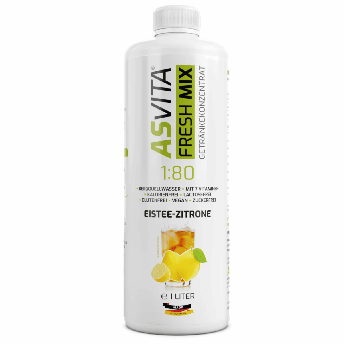 ASVita Fresh Mix Mineralgetränk 1/80 - 1L - SHOPOUTLET24. Der Protein und Supplement Dealer