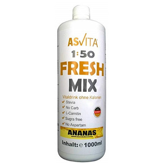 ASVita Fresh Mix Mineralgetränk 1/80 - 1L - SHOPOUTLET24. Der Protein und Supplement Dealer
